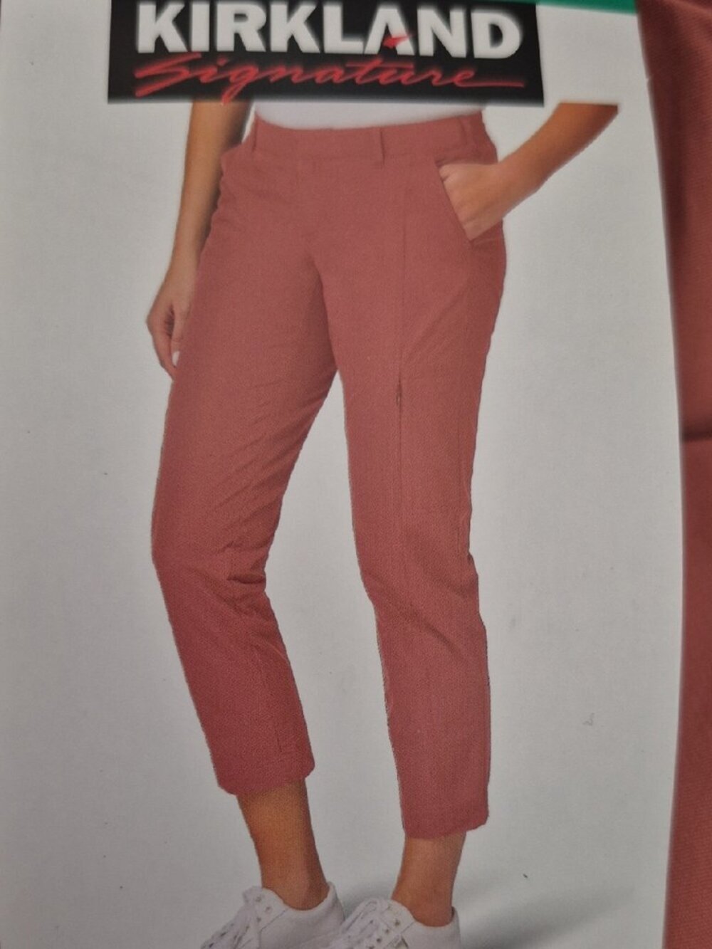 NWT Kirkland Coral Pink Travel Pant